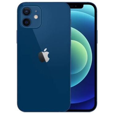 Redmi: IPhone 12, Б/у, 128 ГБ, Pacific Blue, Чехол, 87 %