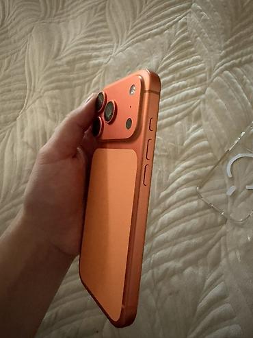 нашел айфон: IPhone 17 Pro, Б/у, 256 ГБ, Оранжевый, 90 % — 7