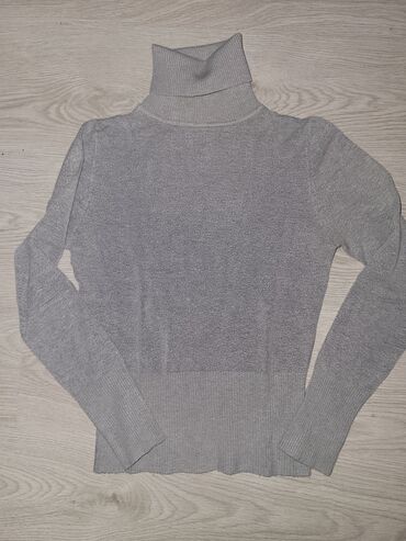 crna rolka zenska: S (EU 36), Single-colored, color - Grey