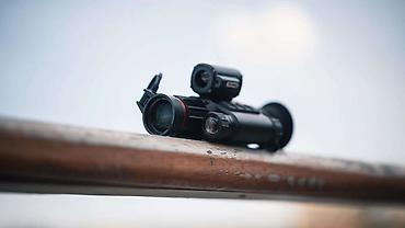 Оптикалык мээлеткичтер: Цифровой охотничий прицел Sytong HT-70 LRF (5-20x) — компактная модель — 4