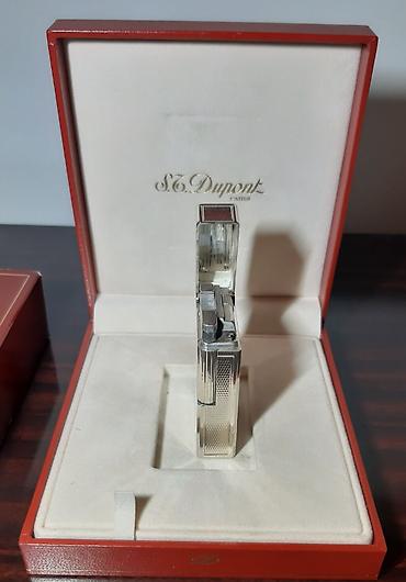 Upaljači i prateća oprema: S. T. Dupont Briquet Ligne 1  GM GRAIN D'ORGE Original Made in Paris — 7