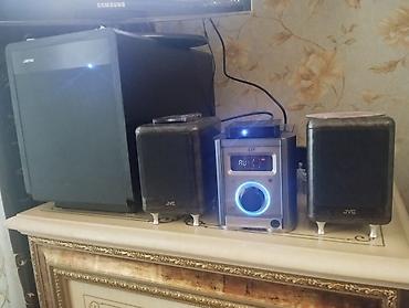dinamik ev: Jamo SUB 250 + JVC mikro musiqi sistemi və akustik dəst Məhsul — 1