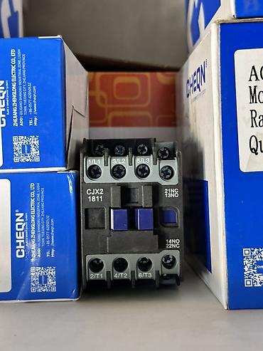 Контактор CHEN CJX2-1811. Трёхполюсный электромагнитный контактор для