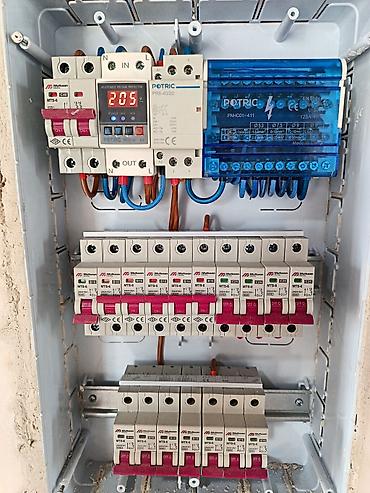 saray işıq idarəsi: Peşəkar elektrik ustası xidməti – ev və ofislər üçün Görülən işlər: - — 6