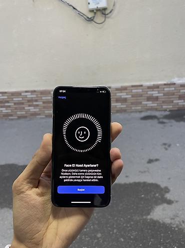 Mobil telefonlar: IPhone X, 64 GB, Gümüşü, Face ID — 5