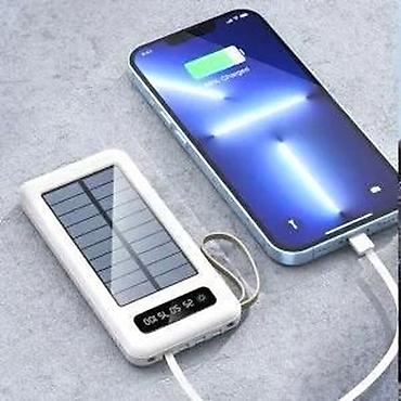 maxi staklene case: KLGO KP-97 Solarna baterija 10000mAh bela NOVO. Opis proizvoda — 10