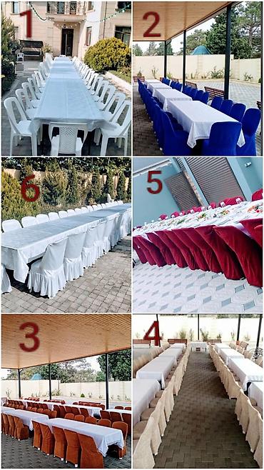 Tədbirlərin təşkili: Tədbirlərin təşkili. Stol stul icarəsi Ad günləri, nişan, xına, toy — 4
