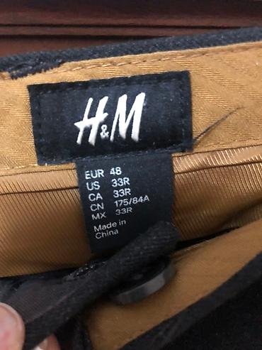 Şalvarlar: Klassik Şalvar, H&M, L, rəng - Boz — 2