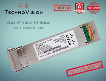 komputer kabel: Cisco XFP 10G LR ✔️Sertifikasiyadan keçmiş təcrübəli mütəxəssislərimiz