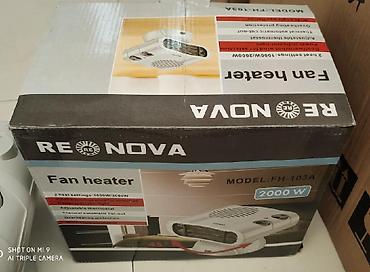 peçin radiatoru: Qizdirici qızdırıcı pec peç Nova 2000 watt guc Işlədikcə ozu saga — 4