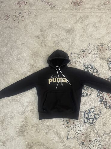 Толстовки: Мужская толстовка, M (EU 38), Puma, Новый, цвет - Черный, Самовывоз, Бесплатная доставка, Платная доставка
