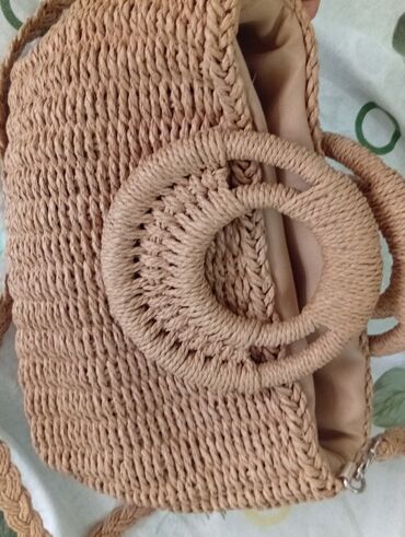 Çantalar: 🌿 Təbii materialdan – kağız ipdən hazırlanmış əl işi həsir çanta lalafo.az -da Çantalar: 🌿 Təbii materialdan – kağız ipdən hazırlanmış əl işi həsir çanta