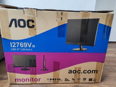 монитор аос 18 5: Монитор, AOC, Жаңы, 27" - 28"
