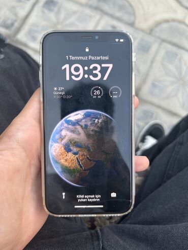 iphone 15 dubay: IPhone X, 64 GB, Gümüşü