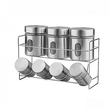posude za so i biber: Začinski set 7/1 BR-1005 NOVO. Začinski set 7/1 BR-1005 Set se sastoji — 1