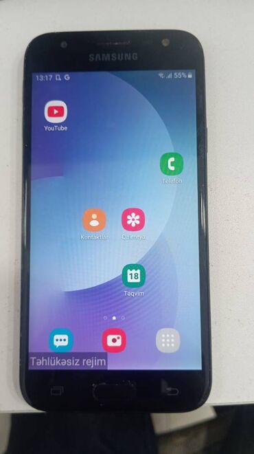 Kabrolar: Samsung Galaxy J3 2016, 16 GB, rəng - Qara