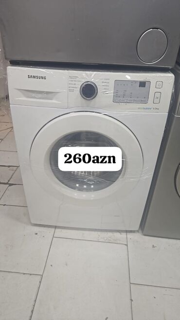 Paltaryuyan maşınlar: Paltaryuyan maşın Samsung, 6 kq, Avtomat, Qurutmasız, Kredit yoxdur