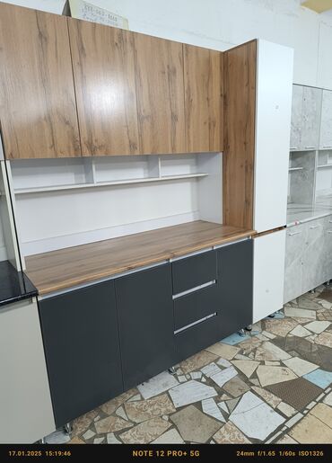 Кухонные гарнитуры: Кухонный гарнитур, Новый, цвет - Белый, ДСП, Бесплатная доставка — 4