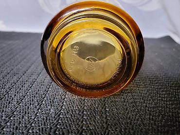 Čaše: Case amber nove univerzalne iz 70/80ih godina. Amber (cilibar) — 10