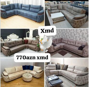 Masa və oturacaq dəstləri: Künc divan, Yeni