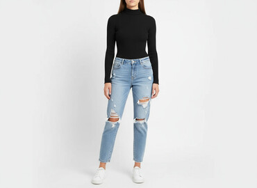 jak podrzeć jeansy: Mohito, Jeans for women, size XS