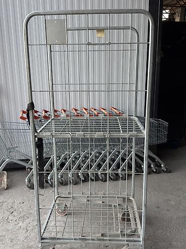 Соода жабдуулары: Ролл-контейнер (logistic roll cage) для складов и магазинов. - — 2