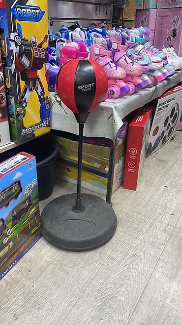Детская груша на стойке для отработки ударов - Модель: SPORT TOYS