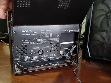 Радио: 1960 cı illərin Sony radiopriyomnik təzə kimi qalıb, əla işləir — 8