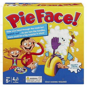 игра челюсти: Игра Pie Face! - это захватывающее развлечение для всей семьи и