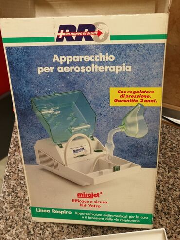 Inhalatori, nebulizatori: Inhalator dobar,, Miroset,, RR. U svojoj kutiji. Kao nov je. Odlčno — 9