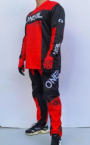 Sportska odeća: O’Neal komplet za motocross/enduro – dres i pantalone, crveno-crni - — 6