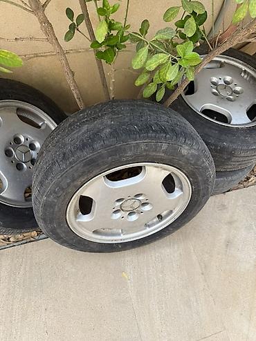 prius 30 kuza disk: Məhsul: Mercedes-Benz orijinal yüngül lehimli disklər və şinlər — 4