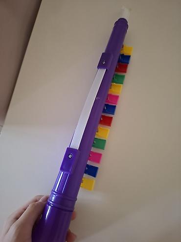 Oyuncaqlar: Uşaq musiqi aləti – nəfəsli klavişli fleyta/klarnet tipli oyuncağı - — 3