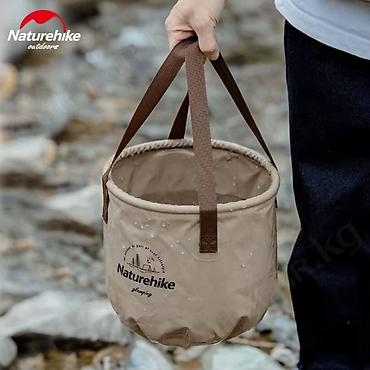 buck: 🟠 Ведро складное Naturehike Round bucket 10L, 20L 🟠 ⠀ Ведро складное - — 7