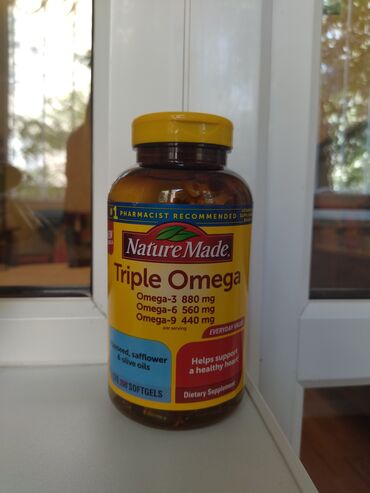 атом тотал капсулы как принимать: Omega-3, 6, 9 (170 капсул)