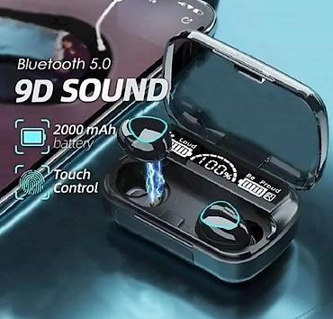 uşaq mikrofonu: Yeni Simsiz (Bluetooth) Qulaqcıqlar, rəng - Qara — 3