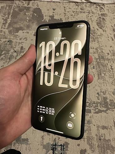 iphone 11 64г: IPhone 11 Pro Max, Б/у, 256 ГБ, Matte Midnight Green, Чехол, 75 % — 2