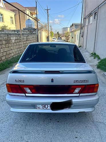 VAZ (LADA): Lada Samara sedan, gümüşü rəng. - Kuzov: 4 qapı, ön və arxa bamperlər — 3