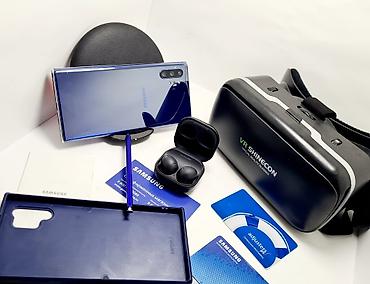 Samsung: Samsung Note 10 Plus, Б/у, 512 ГБ, цвет - Синий, 1 SIM, 2 SIM, eSIM — 4