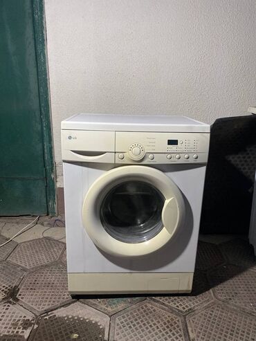 аристон буу: Кир жуучу машина LG, Колдонулган, Автомат, 5 кг чейин, Компакттуу