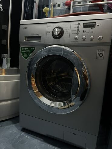 Zərərvericilərə qarşı mübarizə aparatları: Paltaryuyan maşın LG, 8 kq, Avtomat, Qurutmasız, Kredit yoxdur, Ünvandan götürmə