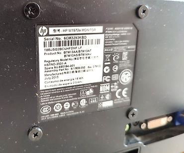 Masaüstü kompüterlər və komponentlər: Lenovo mini PC + HP monitor komplekti Tərkib: - Lenovo mini kompüter — 3