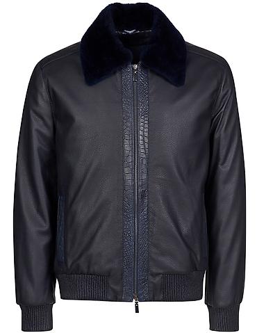Мужская куртка, M, Massimo Dutti, Новый, цвет - Синий, Самовывоз, Платная доставка