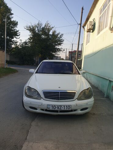 turbo az ilkin odenis 1000 azn: Mercedes-Benz S 320: 3.2 l | 2001 il Sedan