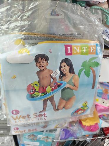 балоны для купания: Надувной игровой плот для малышей Intex Wet Set Collection. - Бренд — 1