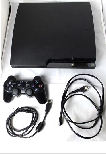 игры на playstation 5: Игровая консоль Playstation 3 PS3 Slim объемом 250 ГБ, выполненная в