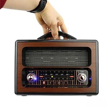 momo auto ruma: Retro radio M-1915BT NOVO. Opis proizvoda: Prenosni bežični radio — 5