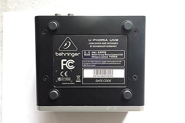 apple studio: Behringer U-PHORIA UM2. Все фото, кроме первого, настоящие. В — 6