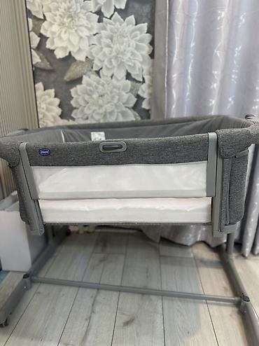 chicco бутылка: Детская прикроватная кроватка Chicco (серый меланж) Продаём любимую — 5