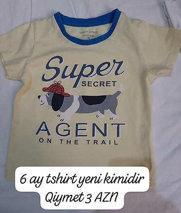 şar: Uşaq köynəyi – 6 ay üçün. - Qısaqol, yumşaq pambıq material - Açıq — 1